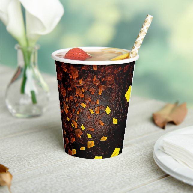 Drehpapier Pappbecher (In Situ)
