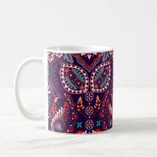 Drehpunkte für Arc Wheels: mehrfarbiges Muster Kaffeetasse