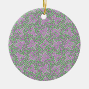 Drehrosettes Keramikornament