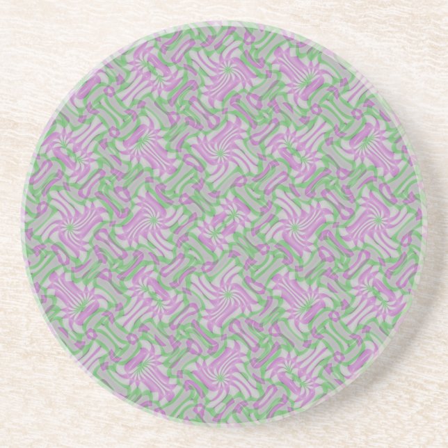 Drehrosettes Untersetzer (Vorne)