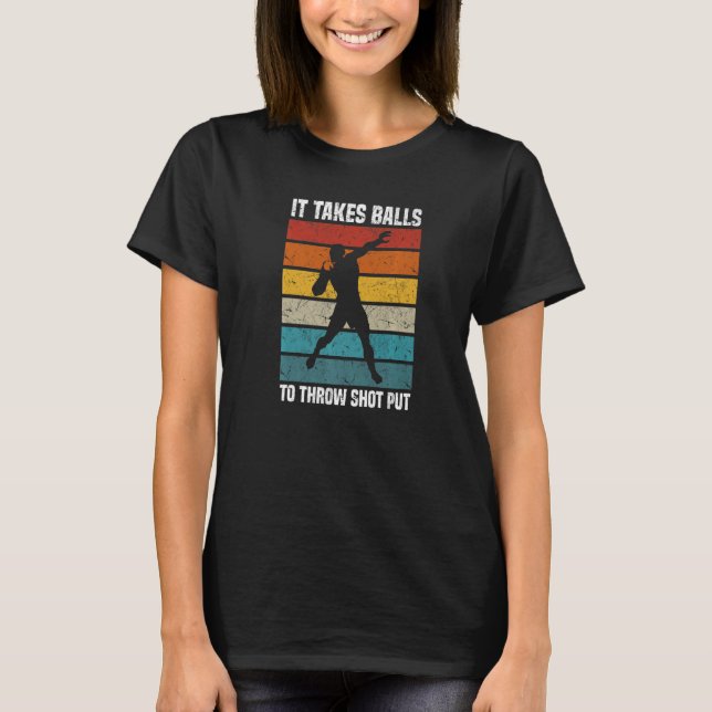 Drehschieber für Laufbahn- und Felddrehscheibe T-Shirt (Vorderseite)