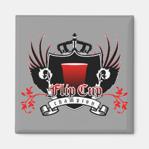 drehtest-Cup-Meister Royal-Wappen Magnet