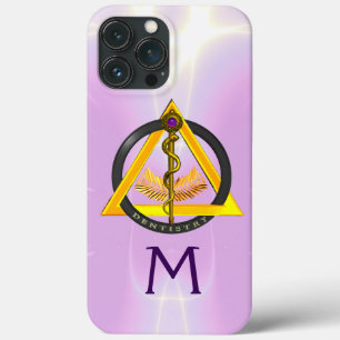 DREHUNG DES ASCLEPIUS-ZAHNCHEN-MONOGRAMM Case-Mate iPhone HÜLLE