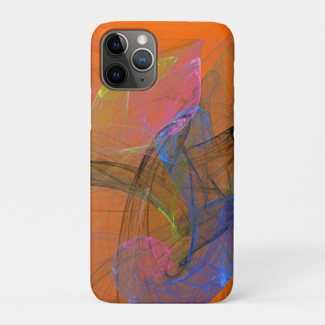 "Drehung des Schicksals" abstrakter Kunstfall Case-Mate iPhone Hülle (Rückseite)