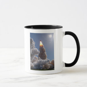 Drehung Kolumbiens 180 und Brand-Fotografie Tasse