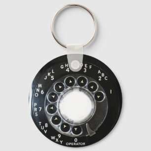 Drehwählscheibentelefon Schlüsselanhänger