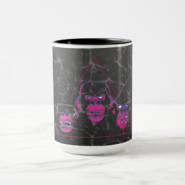Drei Affen Video Gaming Design Tasse