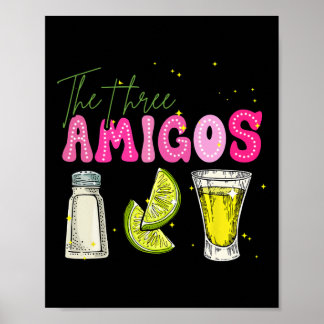 Drei Amicos Cinco De Mayo Tequila Getränke Frauen Poster