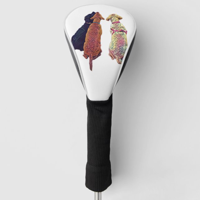 Drei amigos I Golf Driver Cover Golf Headcover (Vorderseite)