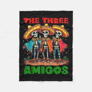 Drei Amigos mexikanische cinco de mayo Gruppen-Mat Fleecedecke