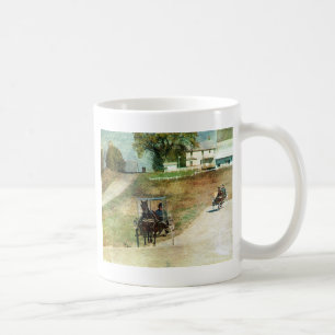 Drei Amische Kutschen Kaffeetasse