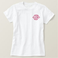 Drei Anfangsbuchstaben-Monogramm