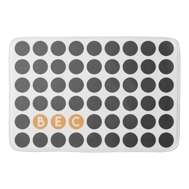 Drei Anfangspunkte Badematte (Vorderseite)