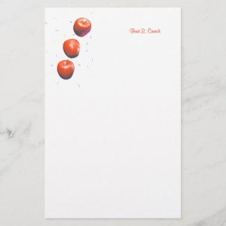 Drei Äpfel Briefpapier