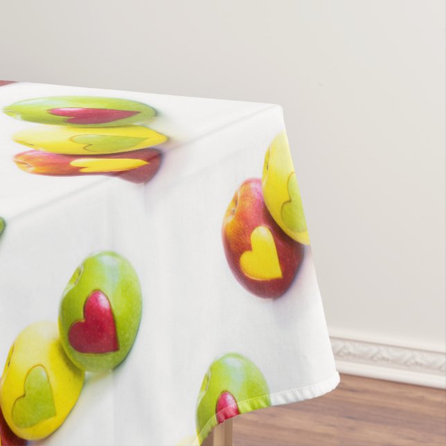 Drei Äpfel Tischdecke (Beispiel)