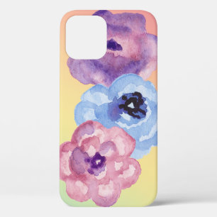 Drei Aquarellfarben auf Pastel Gradient Case-Mate iPhone Hülle