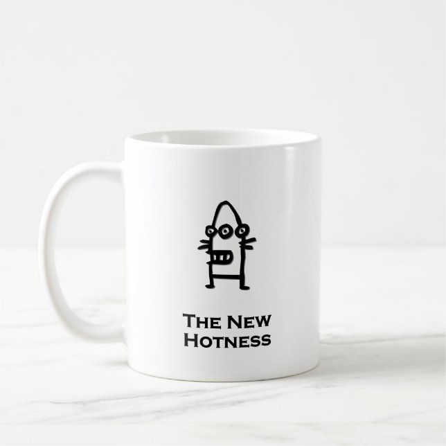 Drei Augen boten die neue Heiligkeit Kaffeetasse (Links)