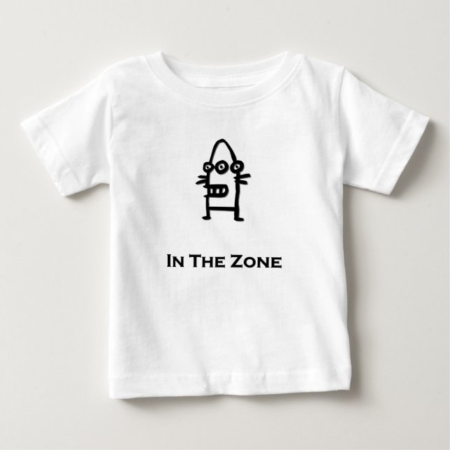 Drei Augenboten in der Zone Baby T-shirt (Vorderseite)