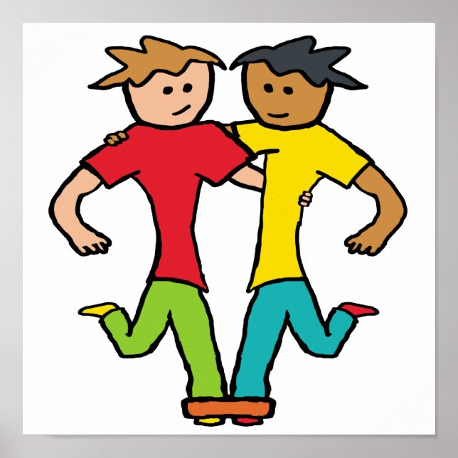 Drei Bänder Poster (Vorne)