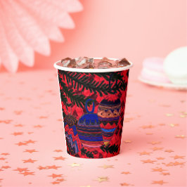 Drei Baubles Papier Becher