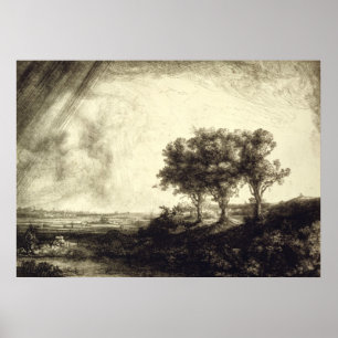 Drei Bäume - Holland 1643 Poster