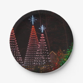 Drei Bäume in Midtown Pappteller