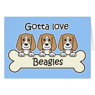 Drei Beagles
