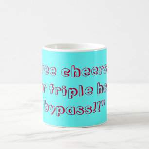 DREI BEIFALL FÜR IHRE DREIFACHE KAFFEETASSE