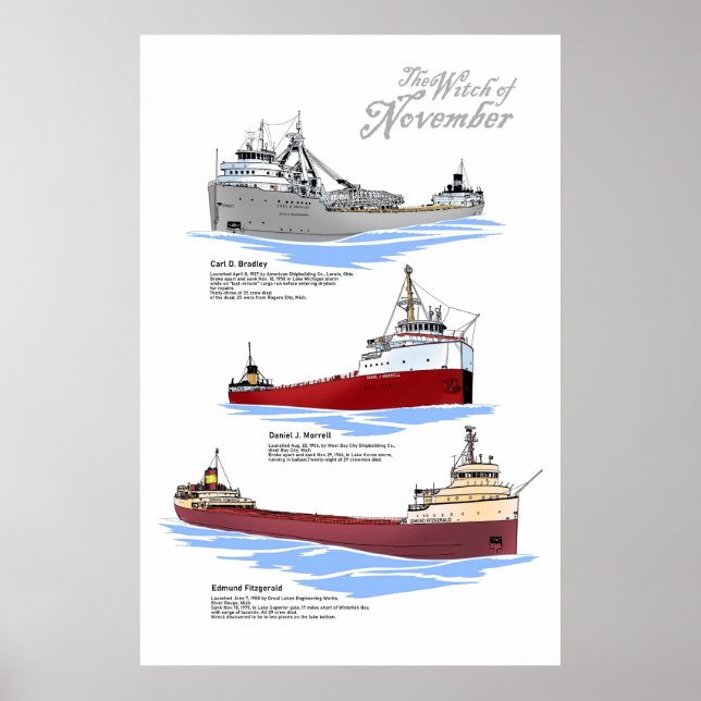 Drei berühmte Wracks Geschichte Poster (Vorne)