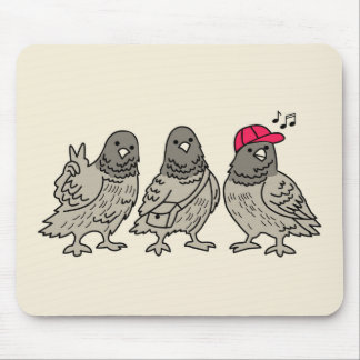 Drei beste Freunde Mousepad