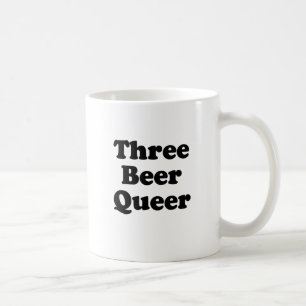 Drei Bier Queer Kaffeetasse