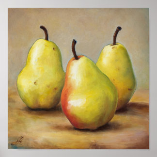 Drei Birnen Poster
