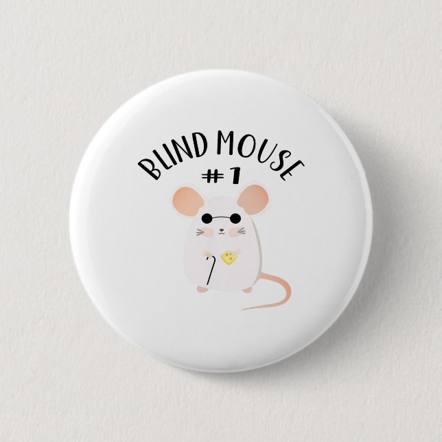 Drei Blinde Mäuse - Halloween-Matching-Gruppe Button (Vorderseite)