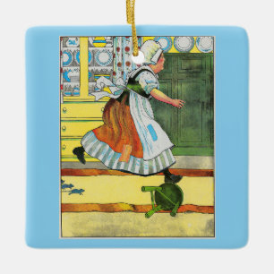Drei Blinde Mäuse Mutter Gänse Kinderzimmer Rhyme Keramikornament