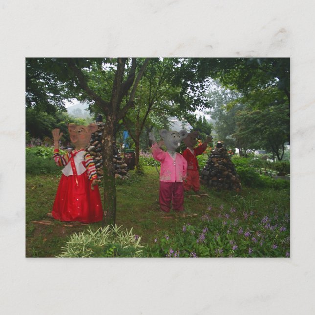 Drei Blinde Mäuse Postkarte (Vorderseite)