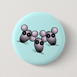 Drei blinde Maustaste Button