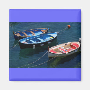 Drei Boote Magnet