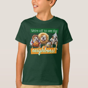 Drei Bulldoggen in Kostümen T-Shirt