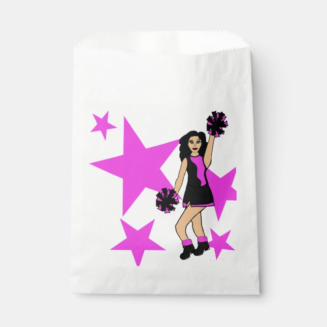 Drei Chefs Custom White Gevor Beutel Pink #1 Geschenktütchen (Vorderseite)