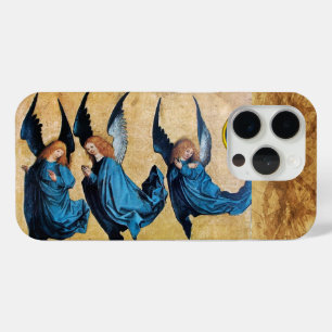 DREI CHRISTMAS ANGELEGENHEITEN IM BLAUEN PARCHMENT iPhone 15 PRO HÜLLE