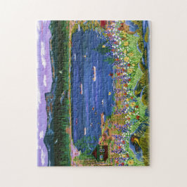 Drei Creeks See-Puzzlespiel