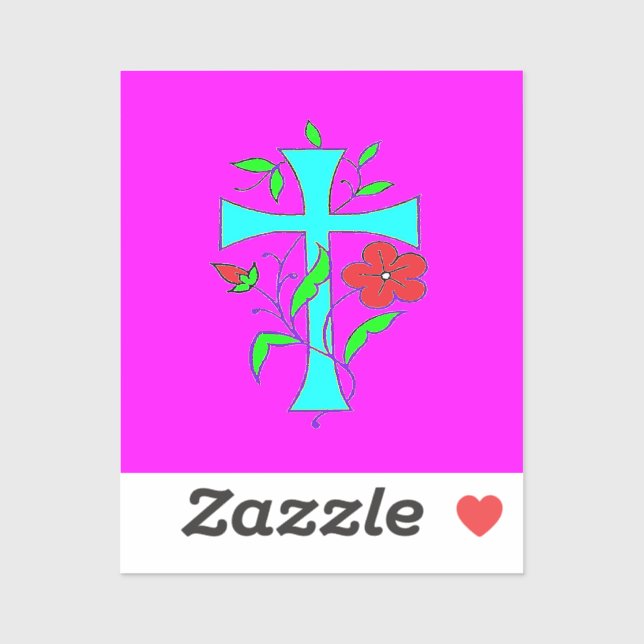 Drei Designs eine Karte mit hellen Farben Aufkleber (Blatt)