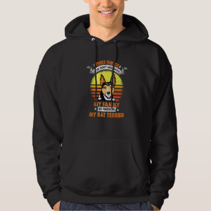 Drei Dinge, die man nicht mit Rat Terrier Funny ve Hoodie