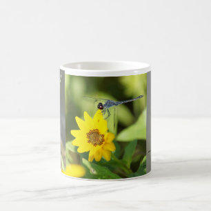 Drei Drachenfliegen Blume Tasse