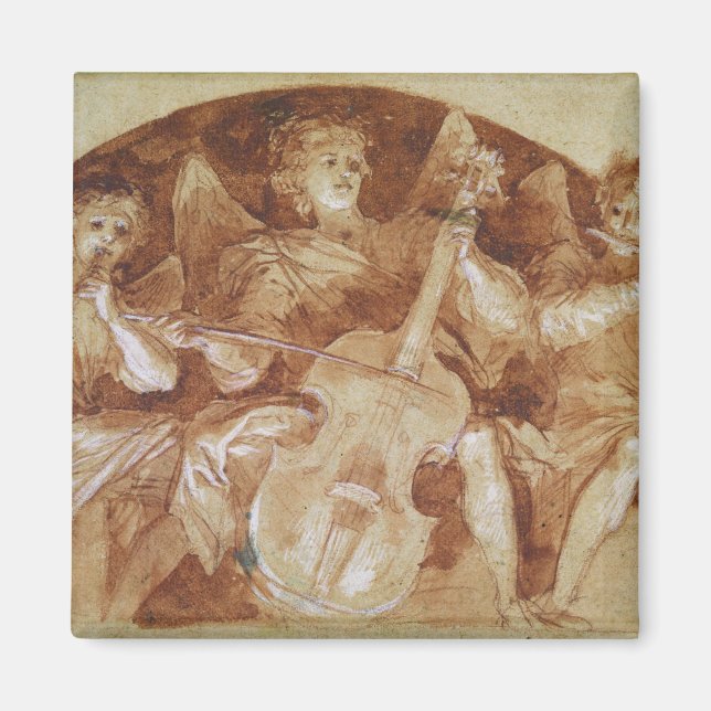 Drei Engel Musicians Magnet (Vorne)
