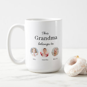 Drei Enkelkinder Personalisiert Kaffeetasse