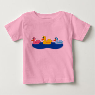 Drei Enten Kleinkind Ruffle T-Shirt