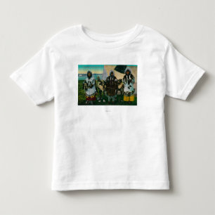 Drei Eskimoschönheiten und Schlitten ReindeerStat Kleinkind T-shirt