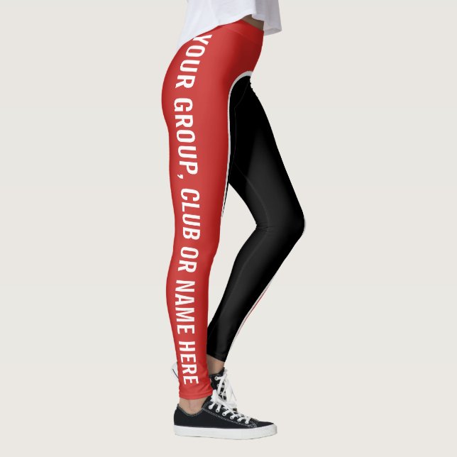 Drei Farbe kundengerechtes genanntes Leggings (Rechts)