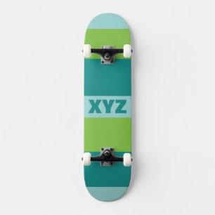 Drei farbige Streifen für benutzerdefinierte Skate Skateboard